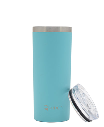 Quench 500ml Stainless Steel Travel Buddy - Baby Blue