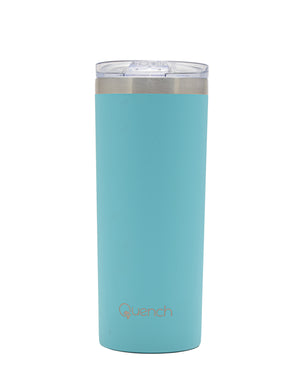 Quench 500ml Stainless Steel Travel Buddy - Baby Blue