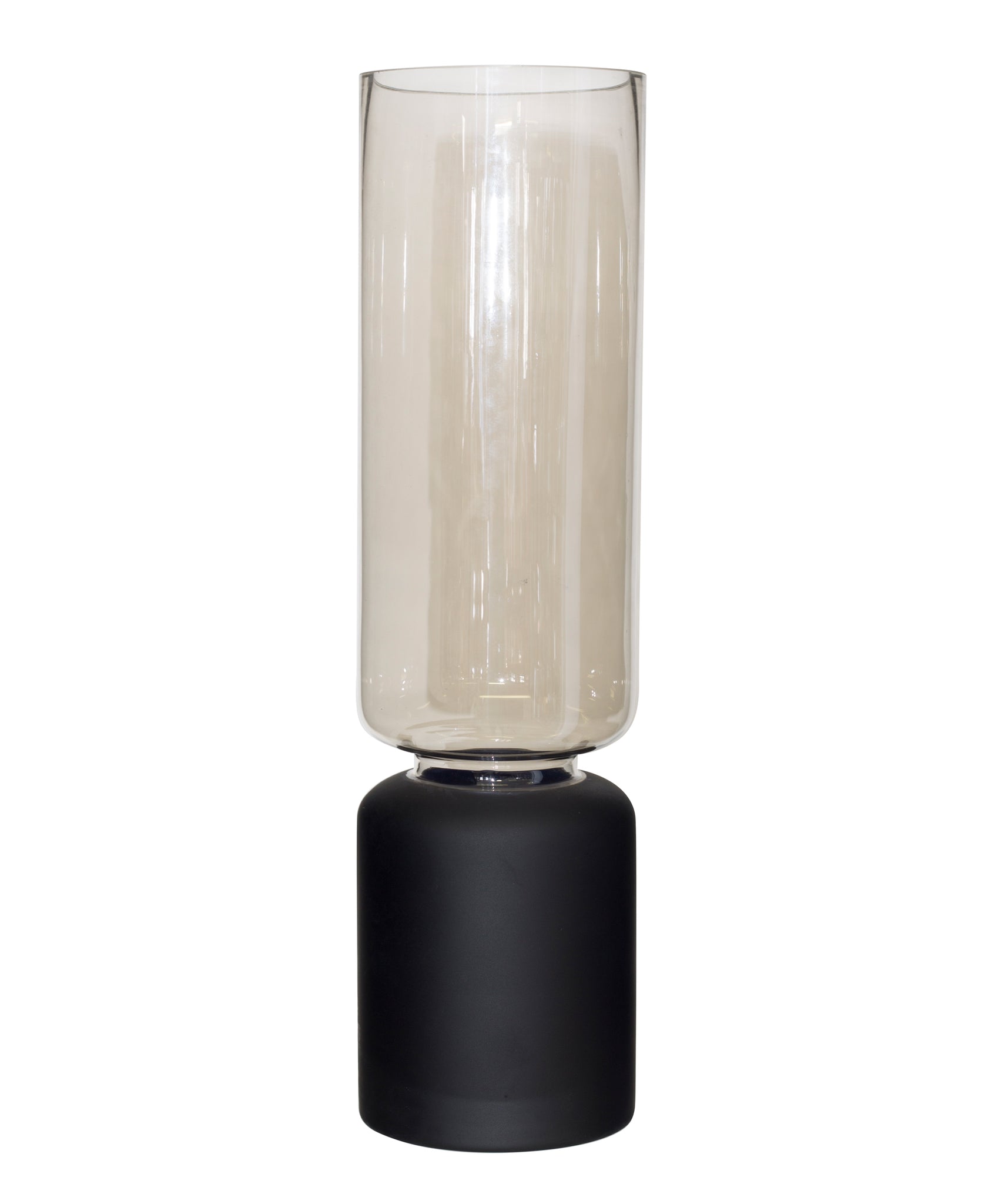 Urban Decor Liquid Lustre Vase 44cm - Matt Black