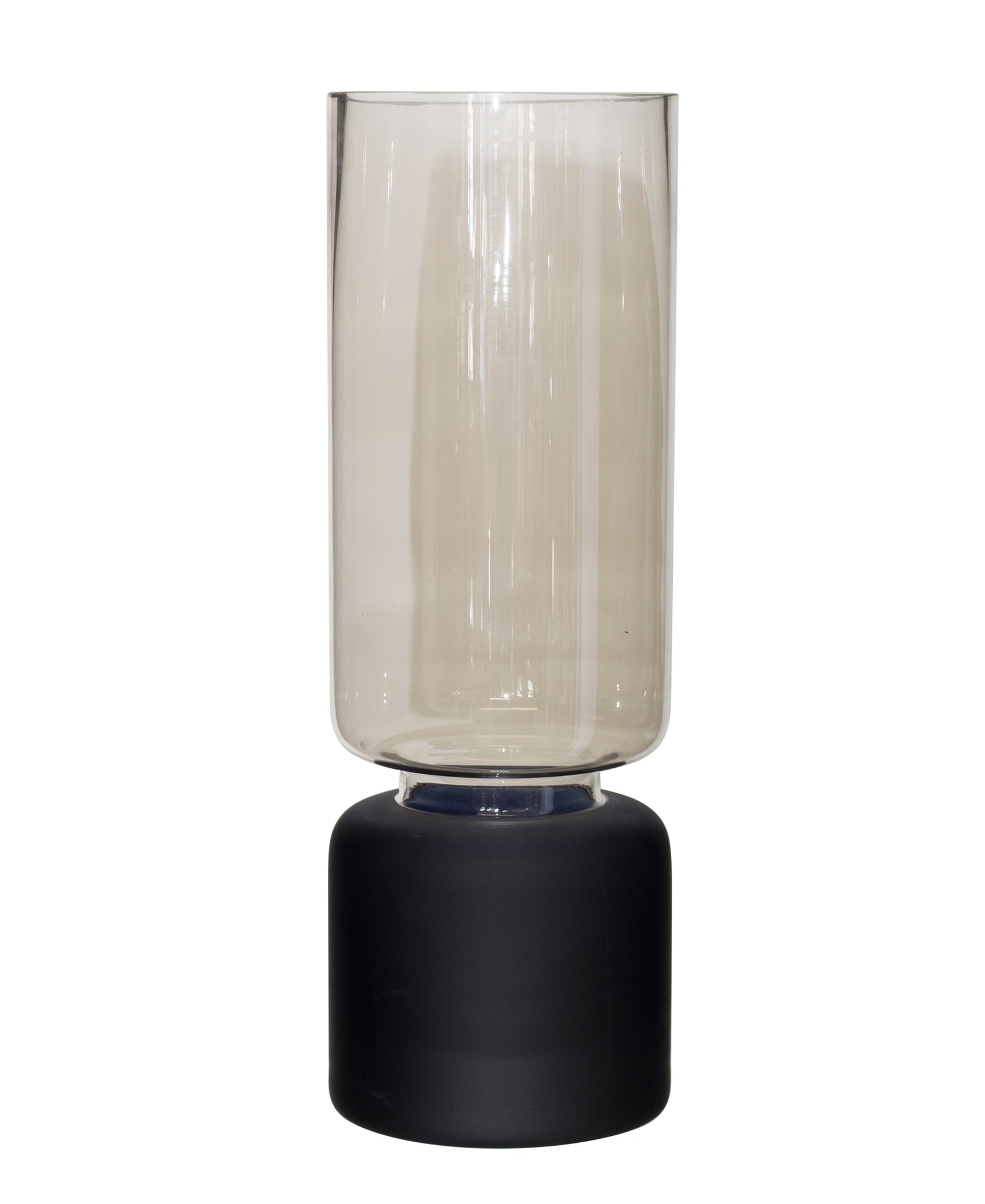Urban Decor Liquid Lustre Vase 35cm - Matt Black