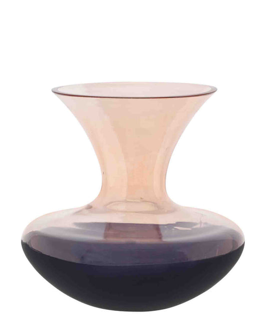 Urban Decor 30cm Black Pale Vase - Pink