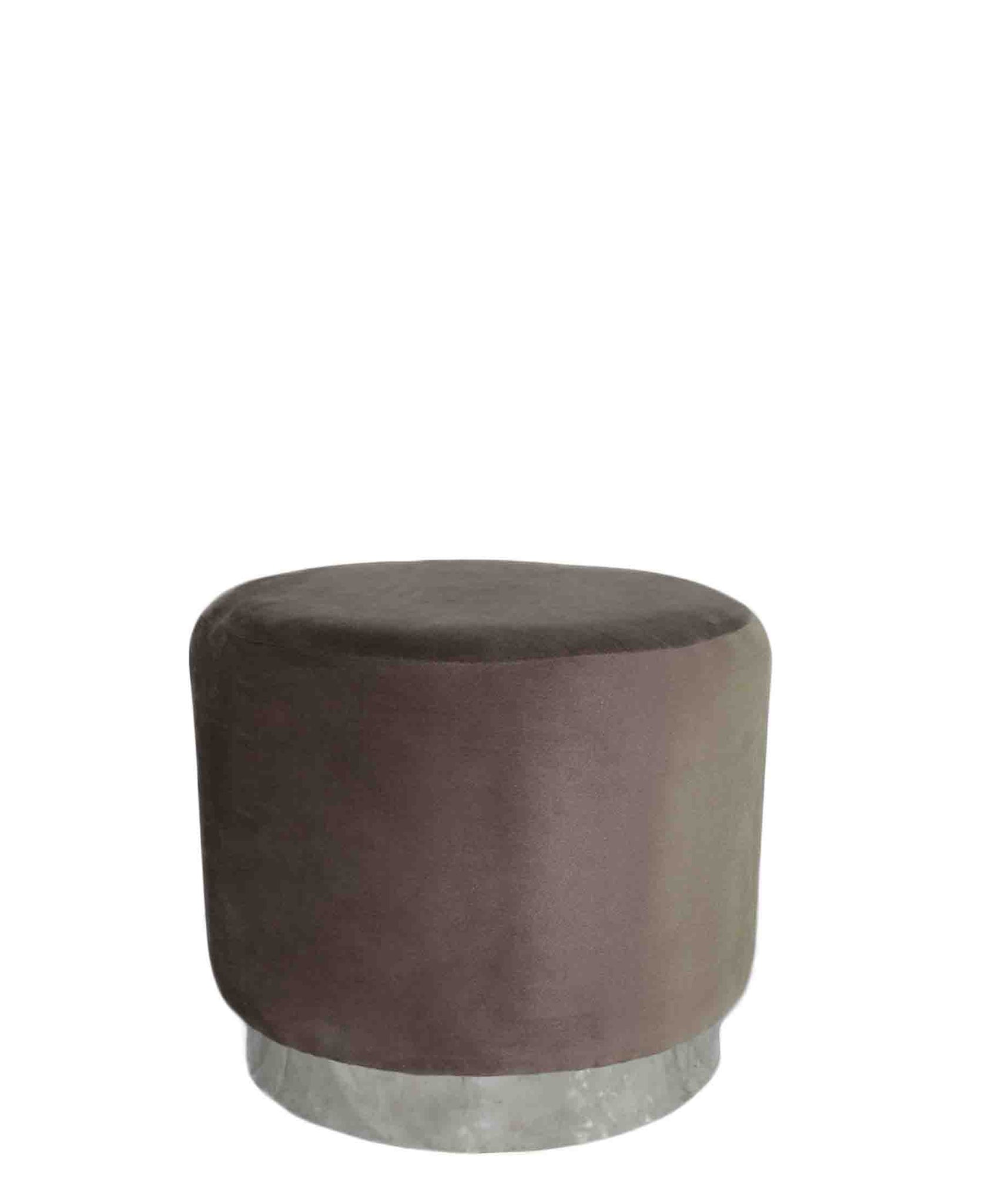 Exotic Designs Glamour Ottomans - Brown