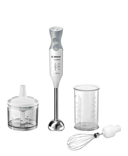 Bosch 600W ErgoMixx Hand Blender Set - White