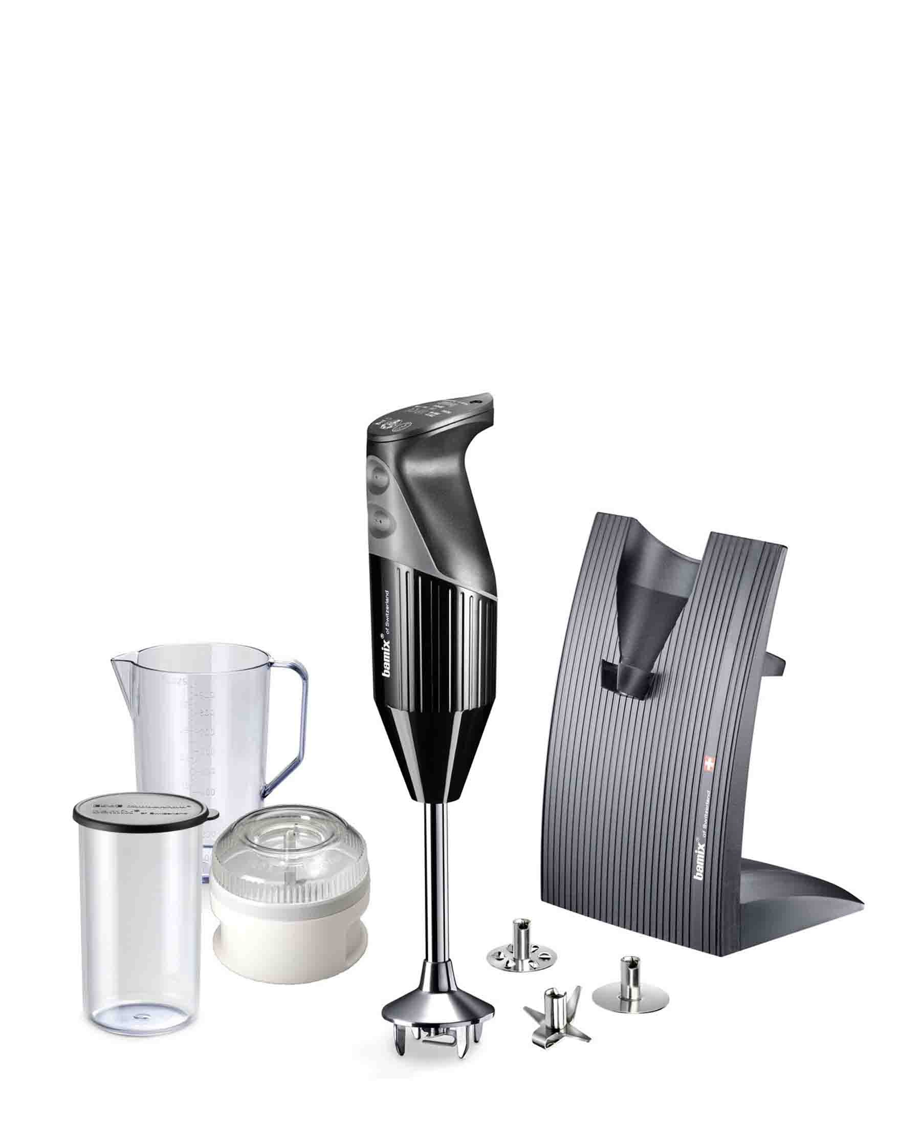 Bamix Swissline 200w Hand Blender Black The Culinarium