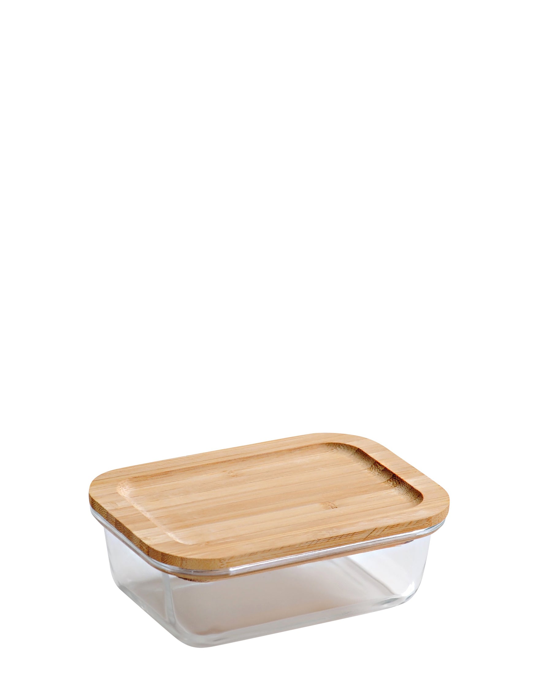Kitchen Life 14.5cm Borosilicate Lunch Box  - Clear