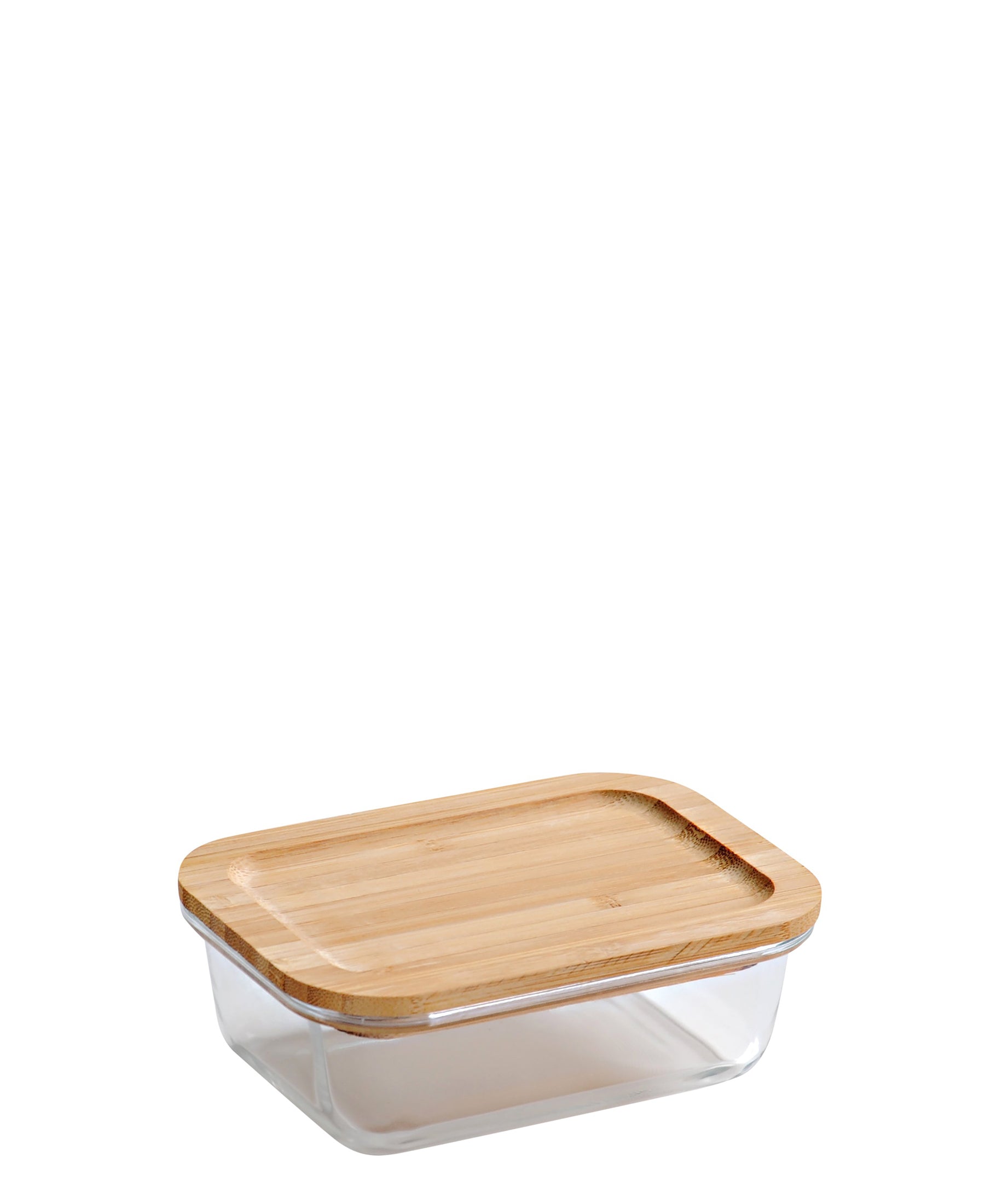 Kitchen Life 17cm Borosilicate Lunch Box - Clear