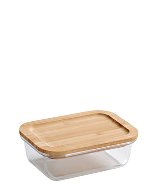 Kitchen Life 19.5cm Borosilicate Lunch Box - Clear