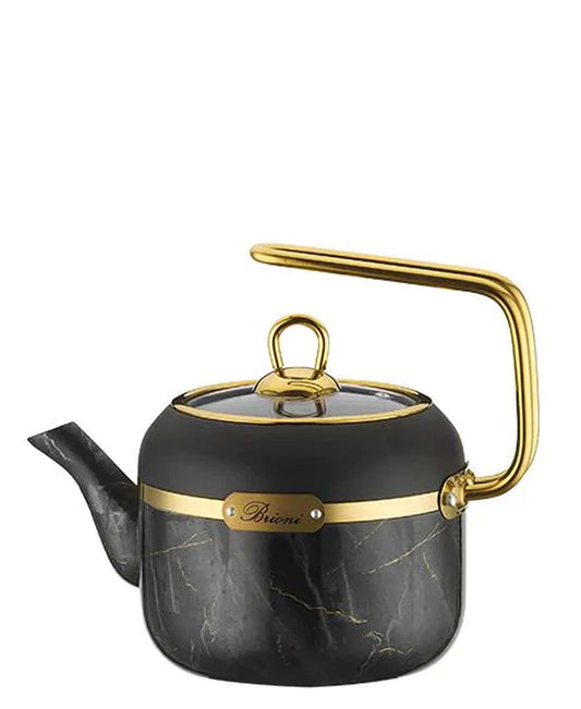 Brioni Selection 1,5L Granite Teapot - Black
