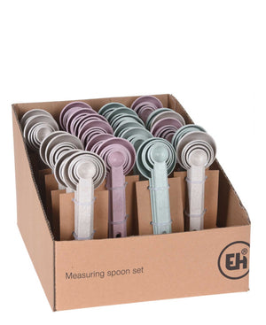 Excellent Houseware 5 Piece Measuring Spoon Set - Pink