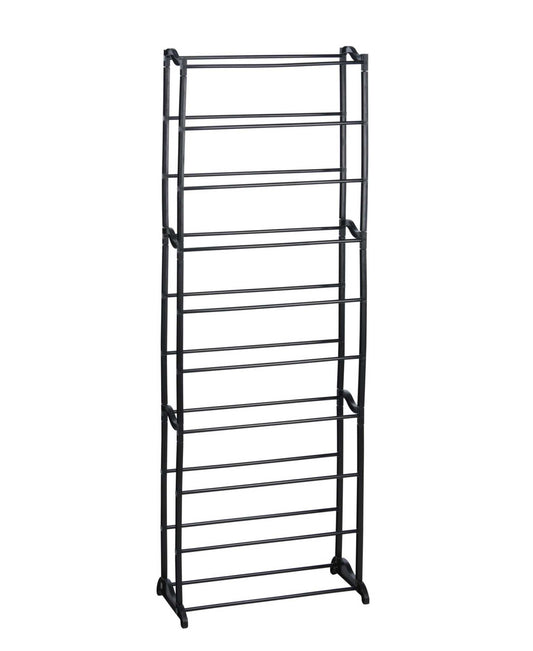 Storage Solutions 10 Layers Shoe Rack - Black