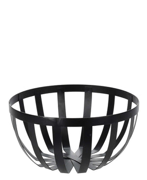 Kitchen Life Wire Round Fruit Basket - Black
