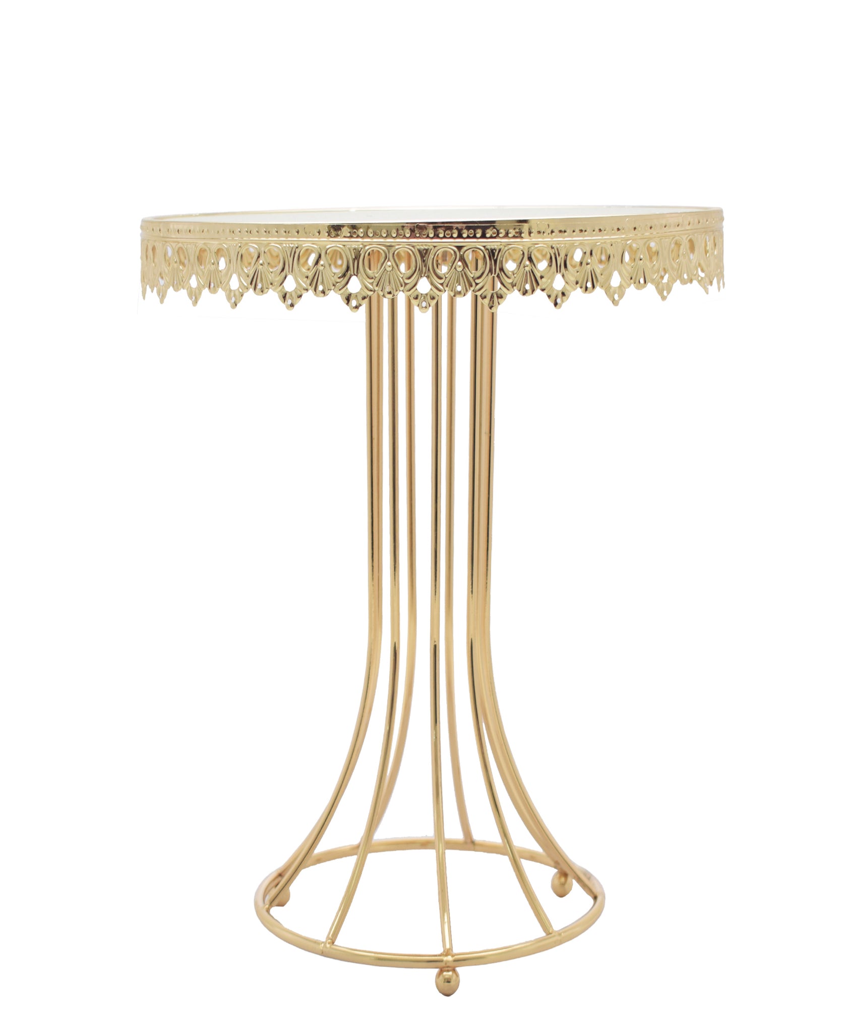 CAKE STAND ANTIQUE BRONZE 30 TABLETOP