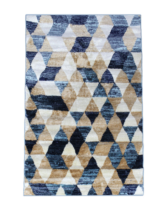 Cape Town Mirage Carpet 1600mm × 2000mm - Blue
