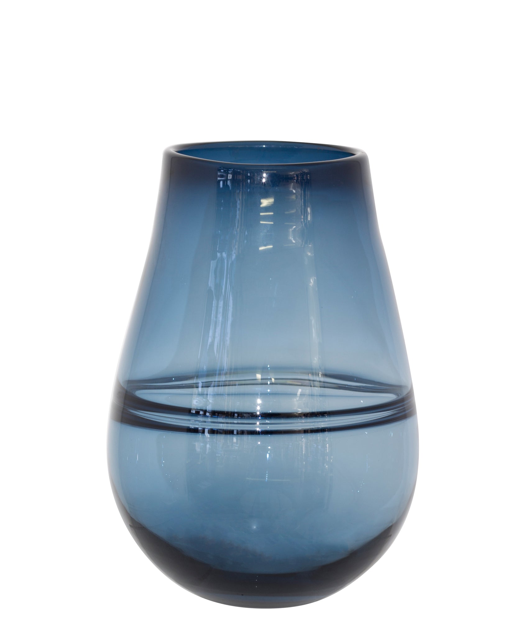Urban Decor Iridescent Vase 26cm - Blue