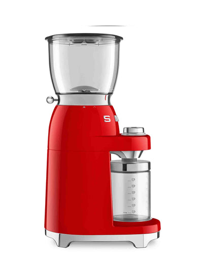 Smeg Retro Coffee Grinder - Red