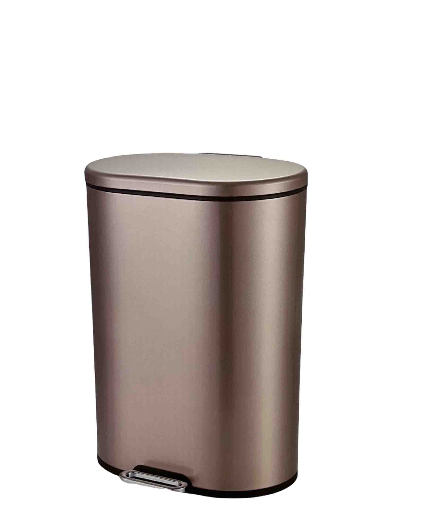 CH 12Ltr Oval Shaped Pedal Bin - Gold