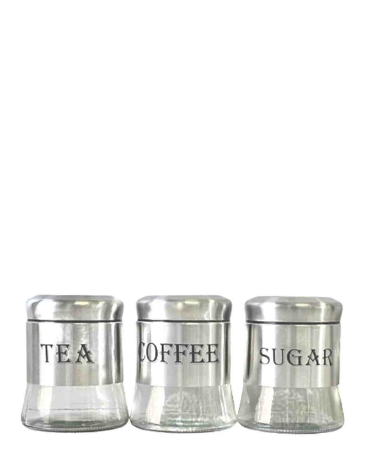 CH 3Pcs Canister Set - Silver