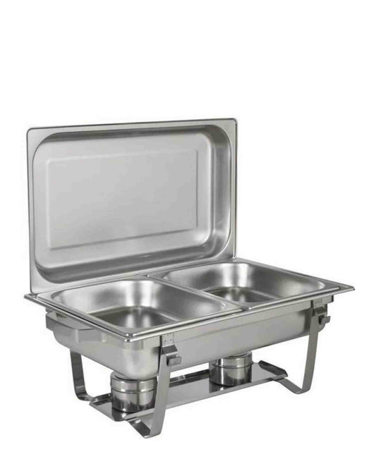 CH Double Chaffing Dish - Silver