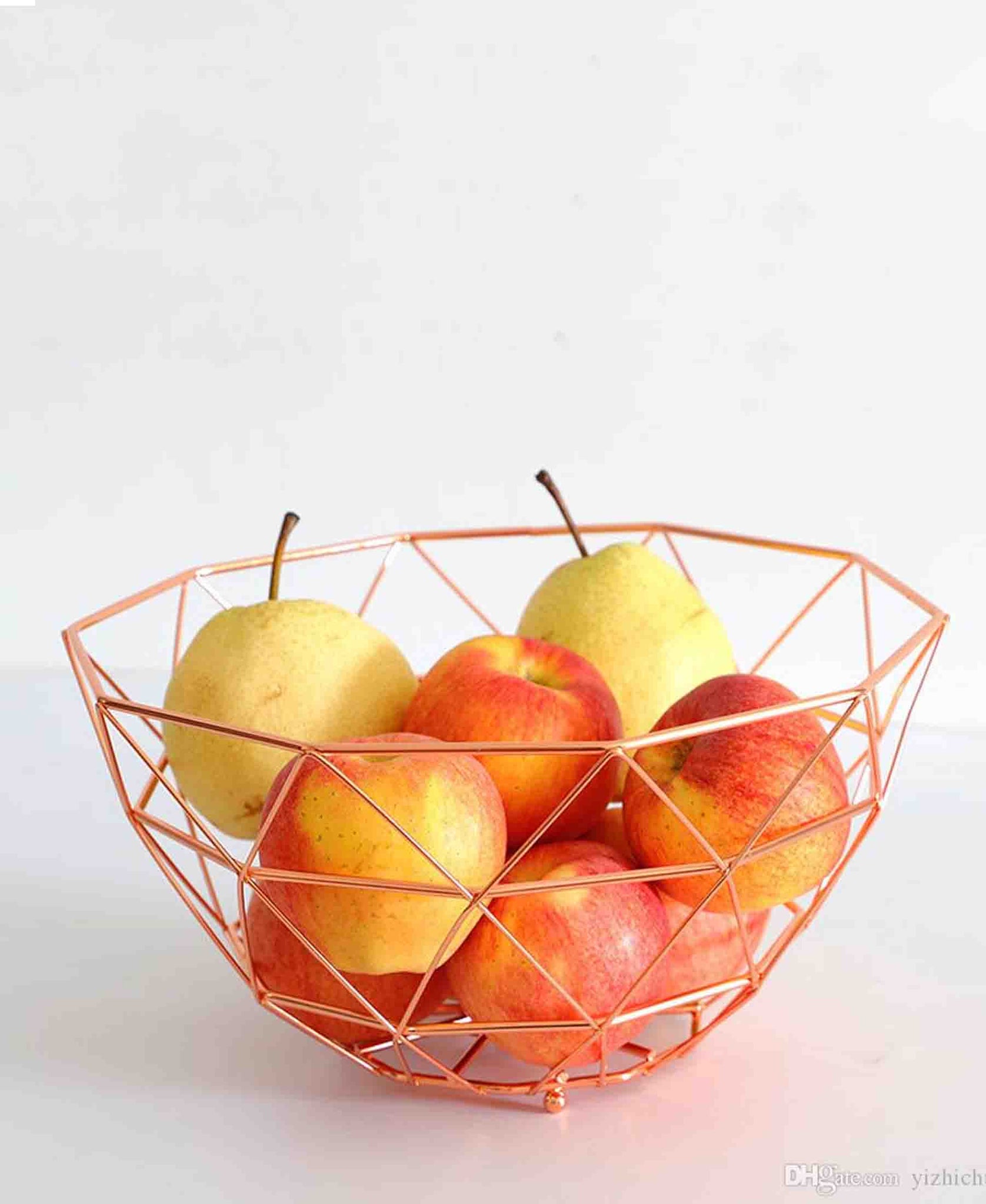 CH Wire Fruit Basket Rose Gold The Culinarium