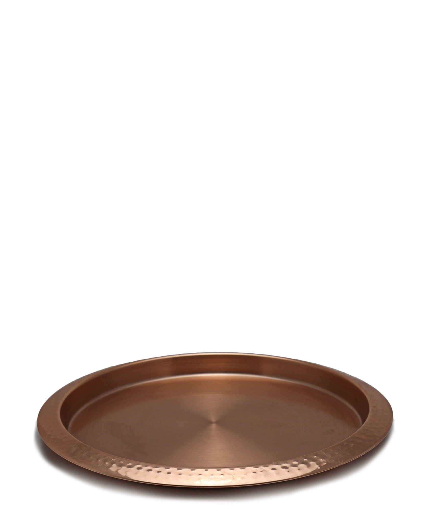 Kitchen Life Hammered Serving Tray - Copper