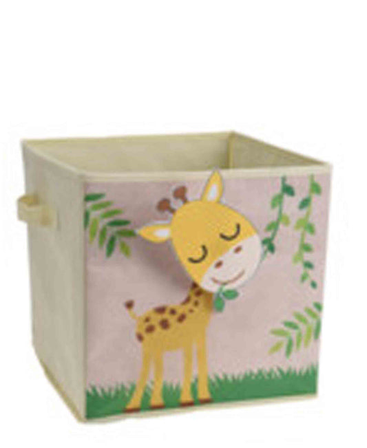 Kids Collection 32cm Giraffe Storage Box - Cream