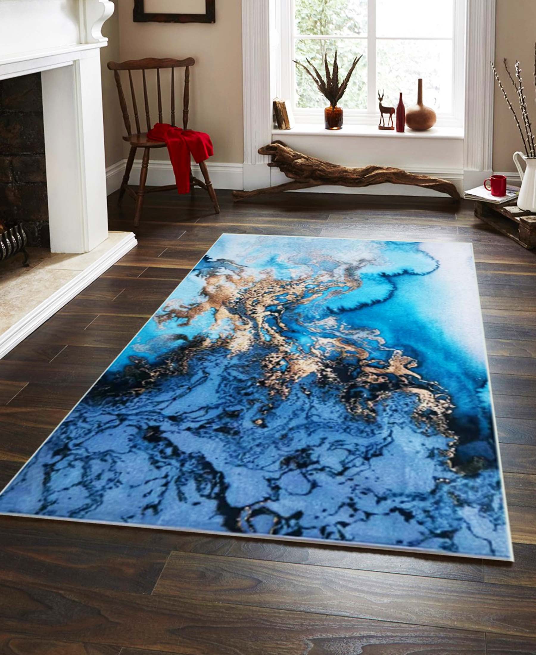 Luxury Lifestyle Carpet 1500mm x 2000mm - Blue