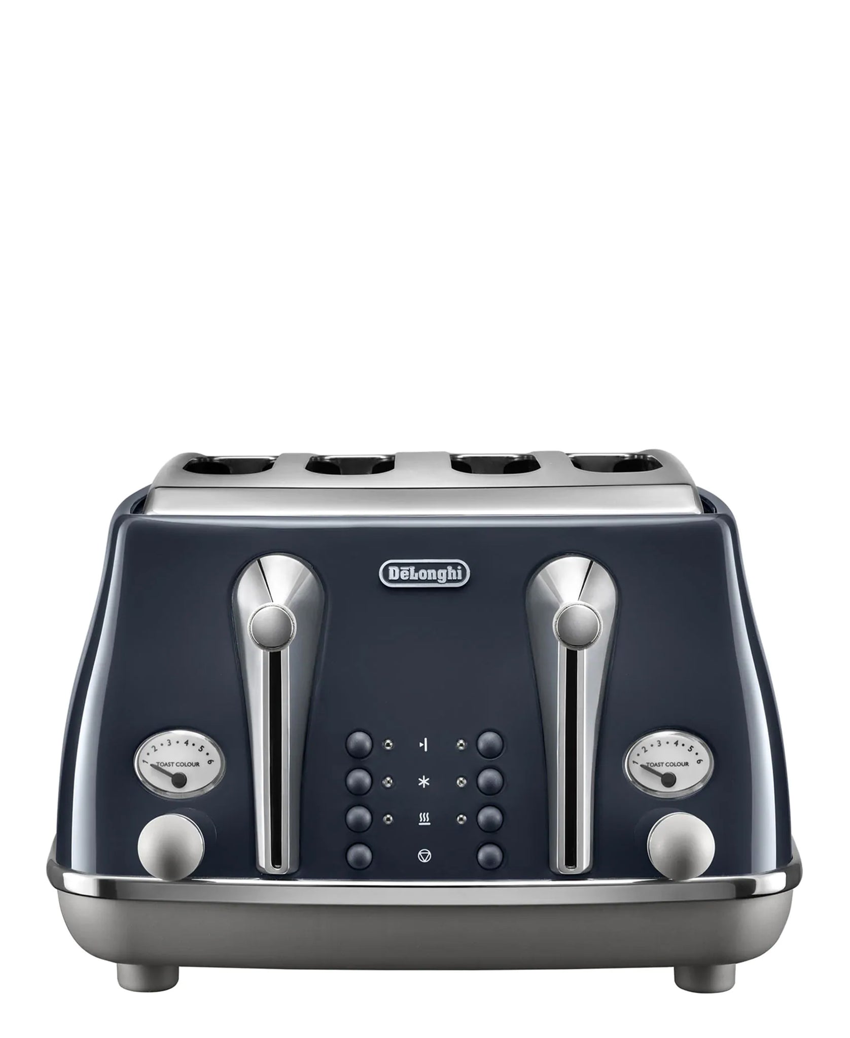 Buy DELONGHI Icona Capitals CTOC4003.BL 4-Slice Toaster - Blue Online