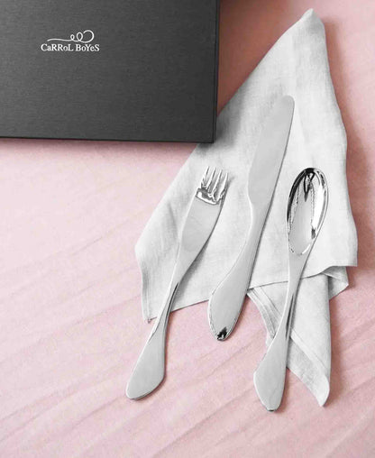 Carrol Boyes 24 Piece Sketchbook Cutlery Set - Silver