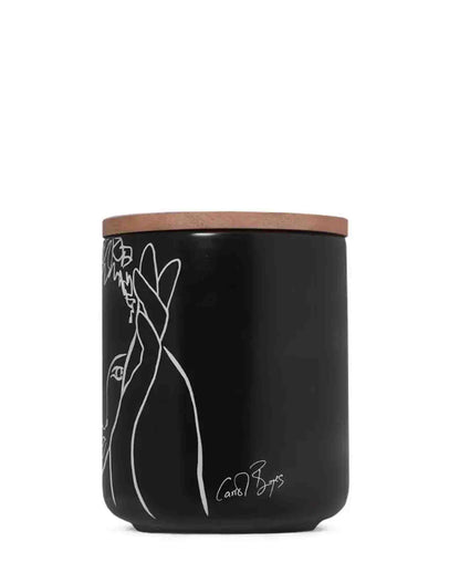 Carrol Boyes Canister Small Full Of Grace - Black