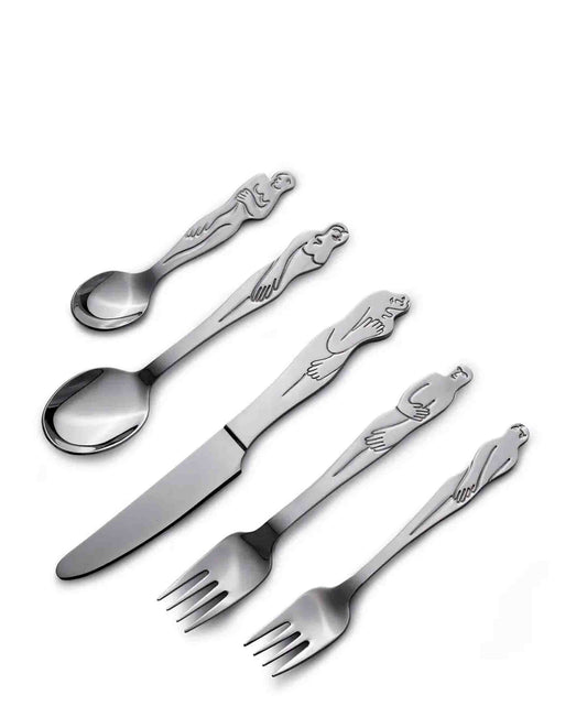Carrol Boyes Sketchbook 5 Piece Cutlery Set - Silver