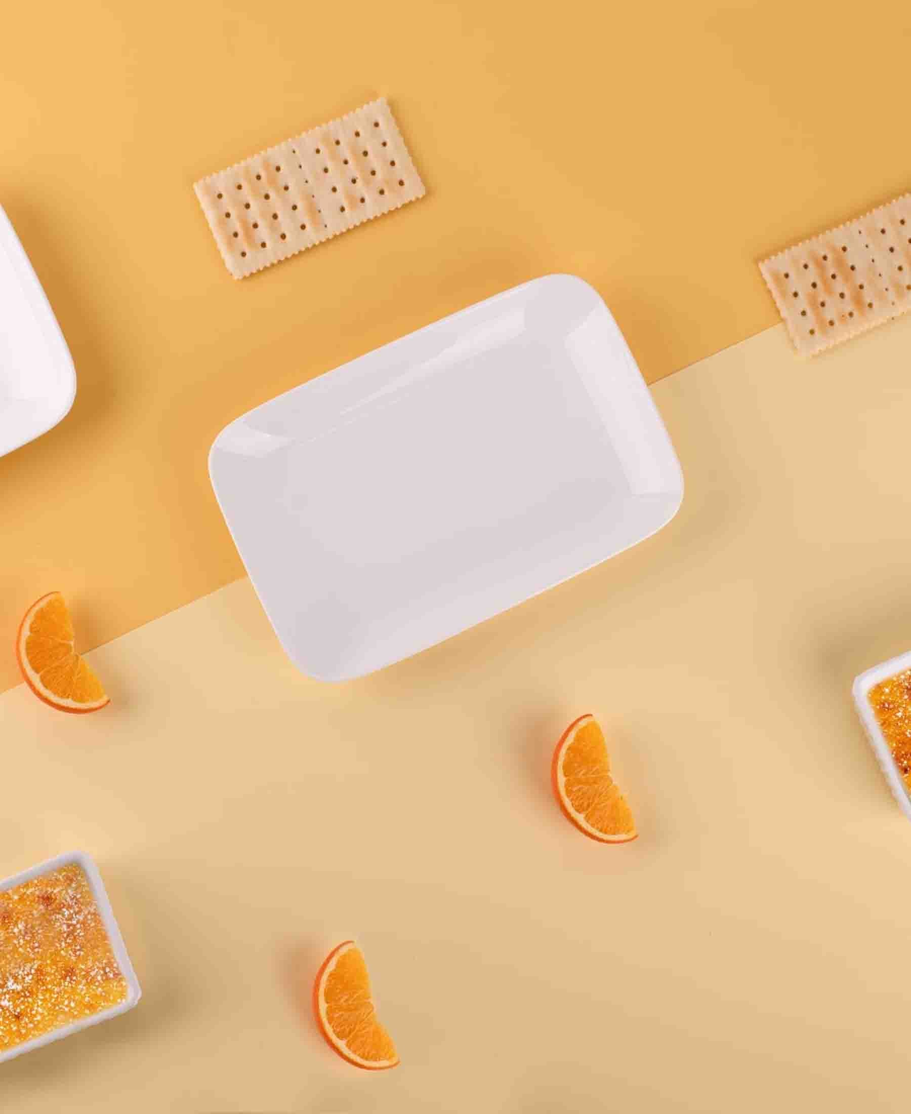 Kitchen Life Ceramic Rectangular Fish Plate White The Culinarium