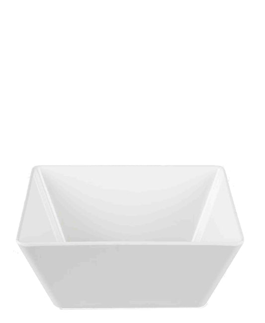 Kitchen Life Ceramic Square Salad Bowl - White