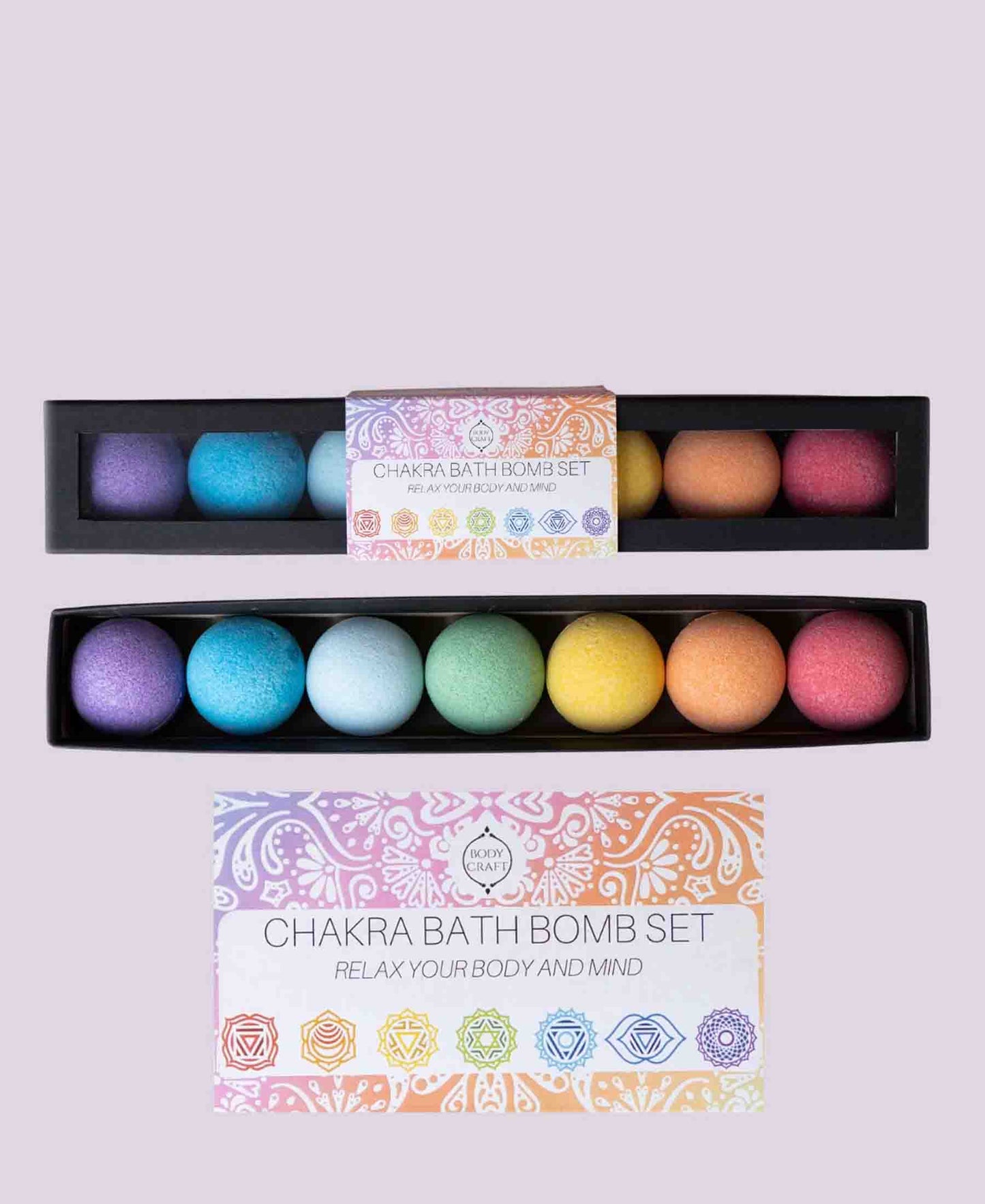 Chakra Bath Bomb Set