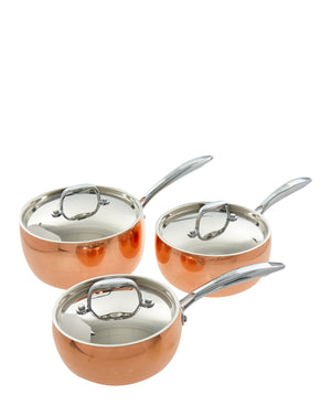 Chefs Collection Sauce Pan - Copper