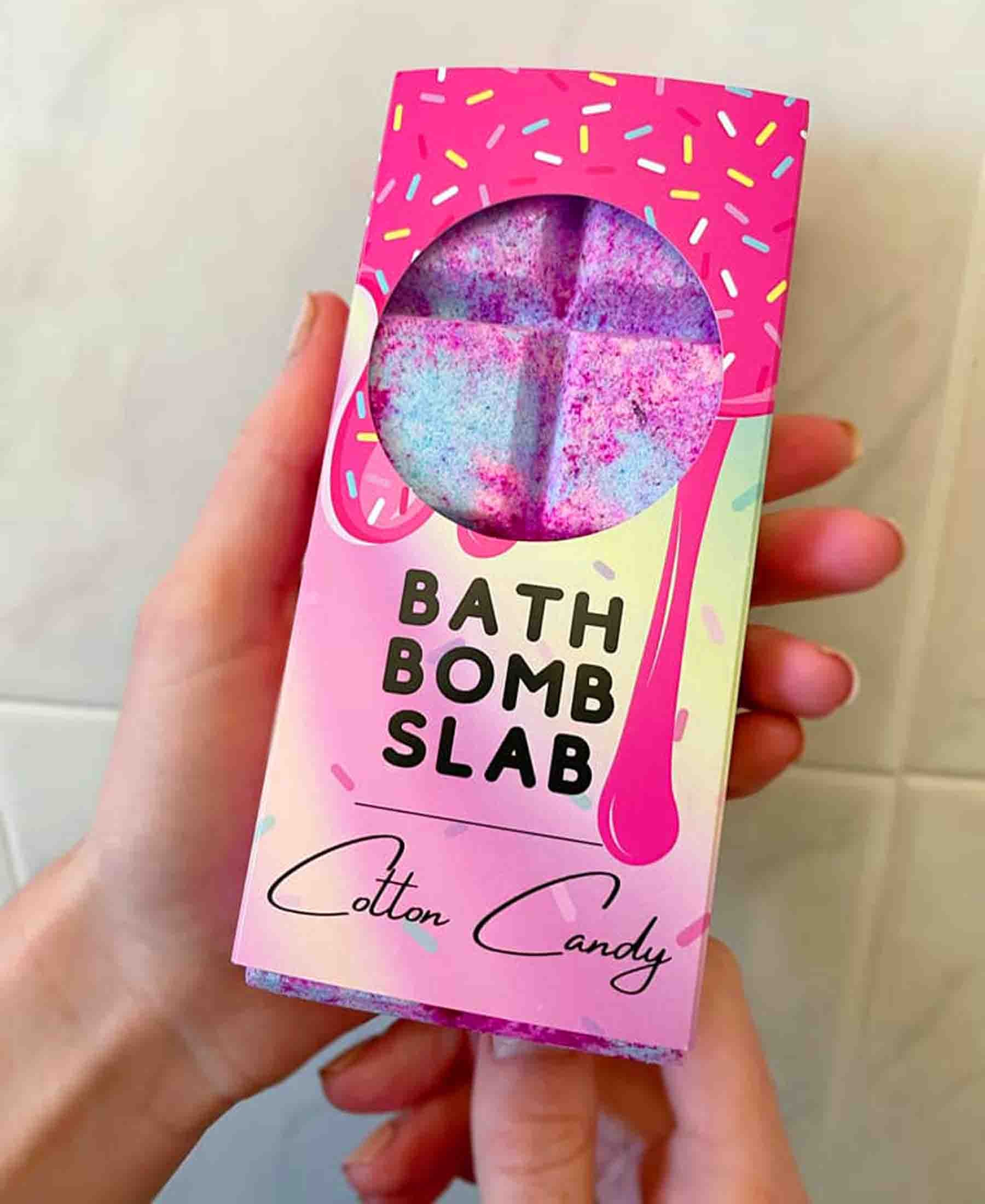 Strawberry Kisses Bath Bomb Slab