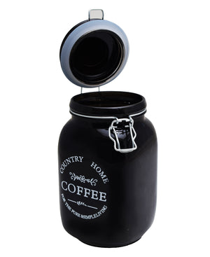 Country Home Coffee Large Jar Medium - Black
