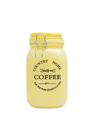 Country Home Coffee Medium Jar - Cream