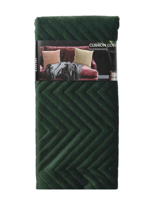 Urban Decor Cushion Cover 45 x 45cm Pattern 1 - Bottle Green