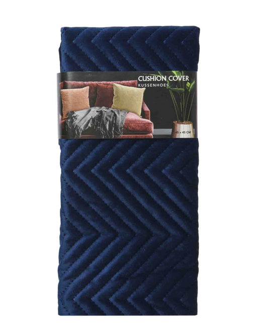 Urban Decor Cushion Cover 45 x 45cm Pattern 1 - Navy Blue