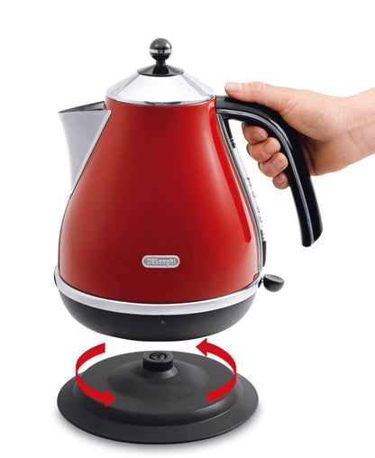 DeLonghi Capitals 1.7L Kettle - Red