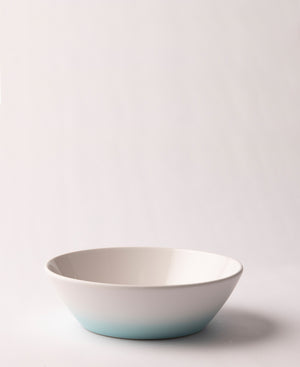 Jenna Clifford Aqua Cereal Bowl 17cm - White