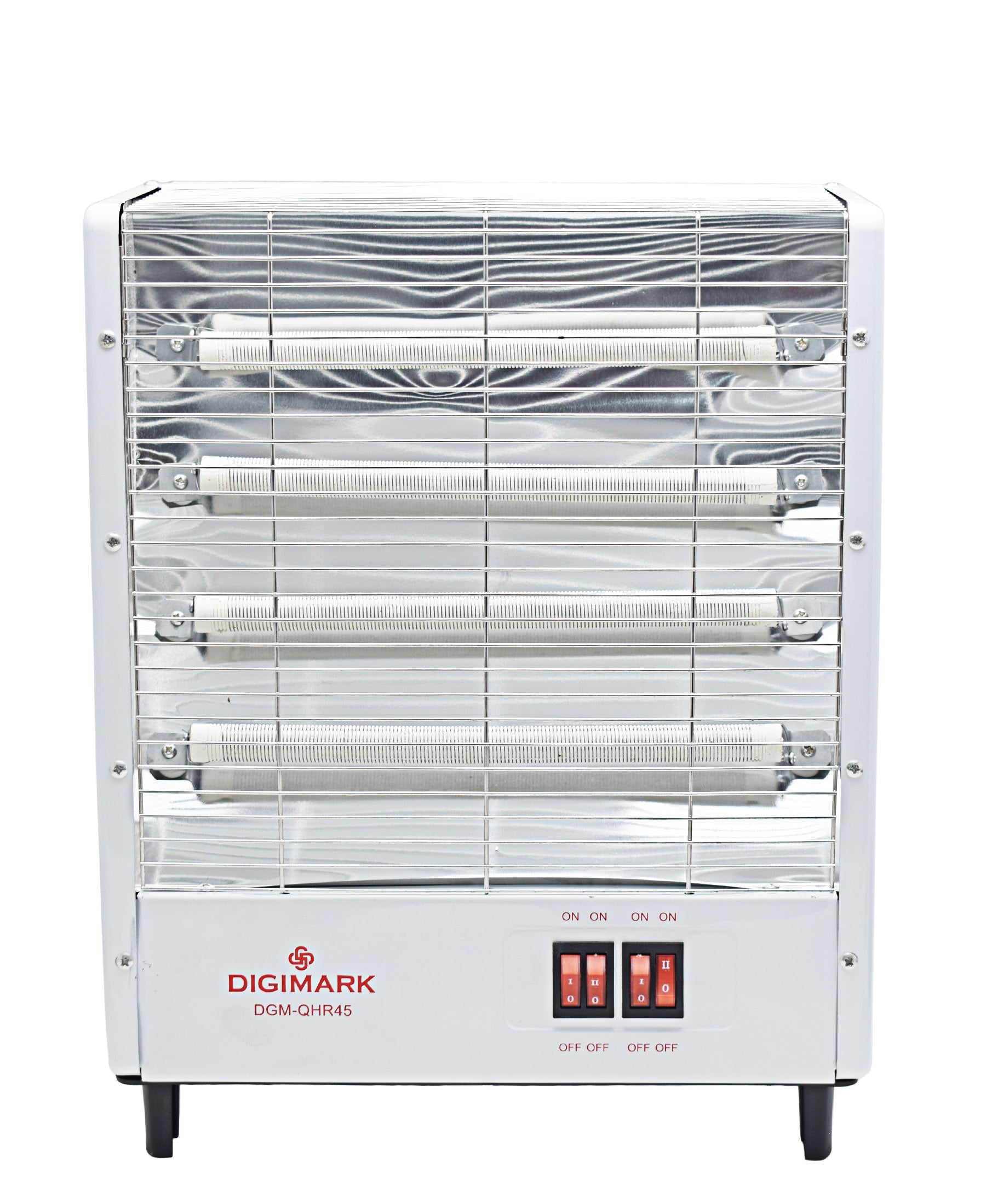 Digimark 4 Bar Electric Heater - White