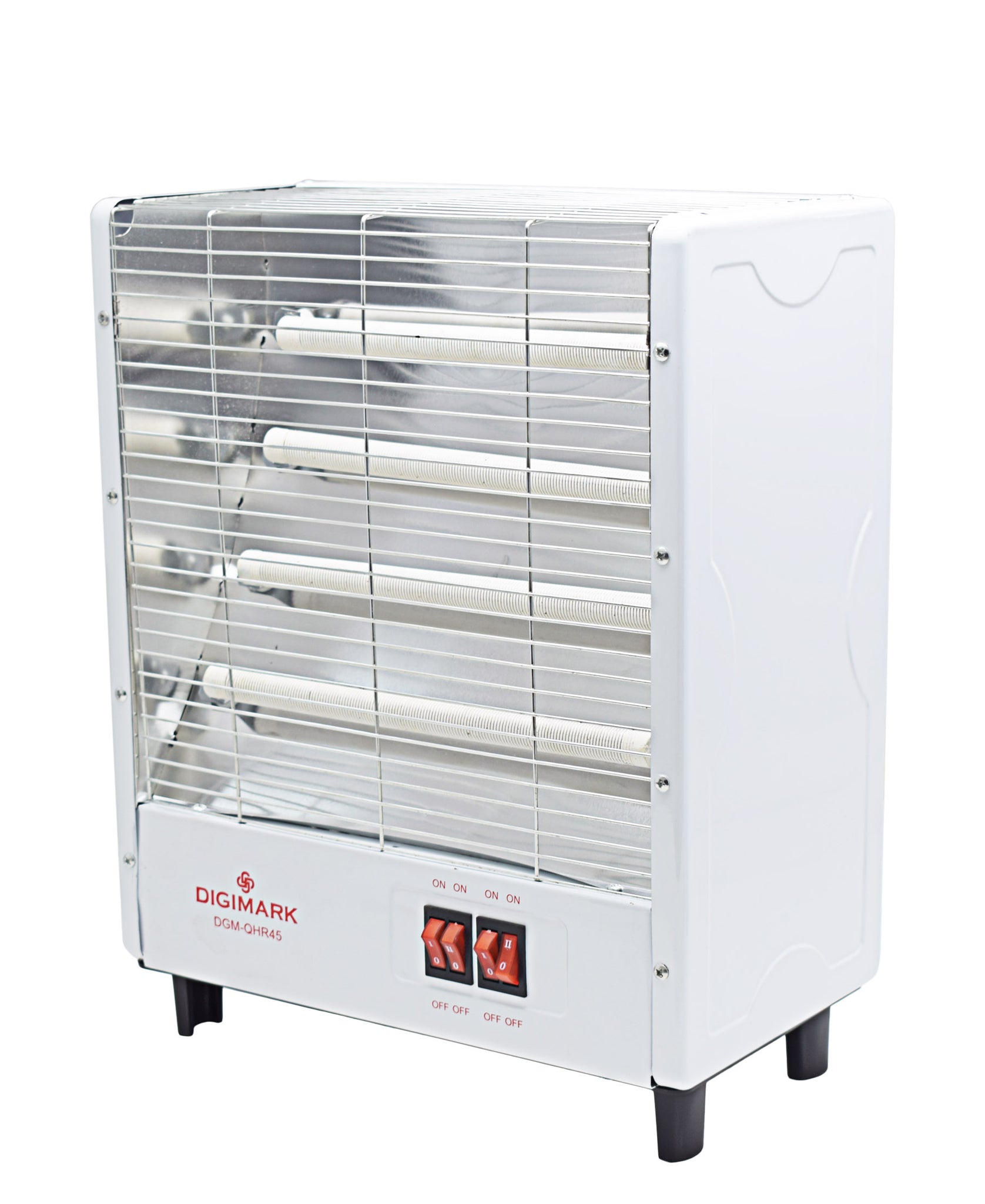 Digimark 4 Bar Electric Heater - White
