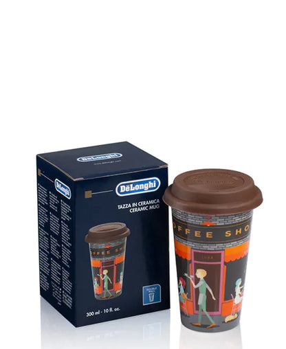 DeLonghi Thermal Coffee Mug - Brown