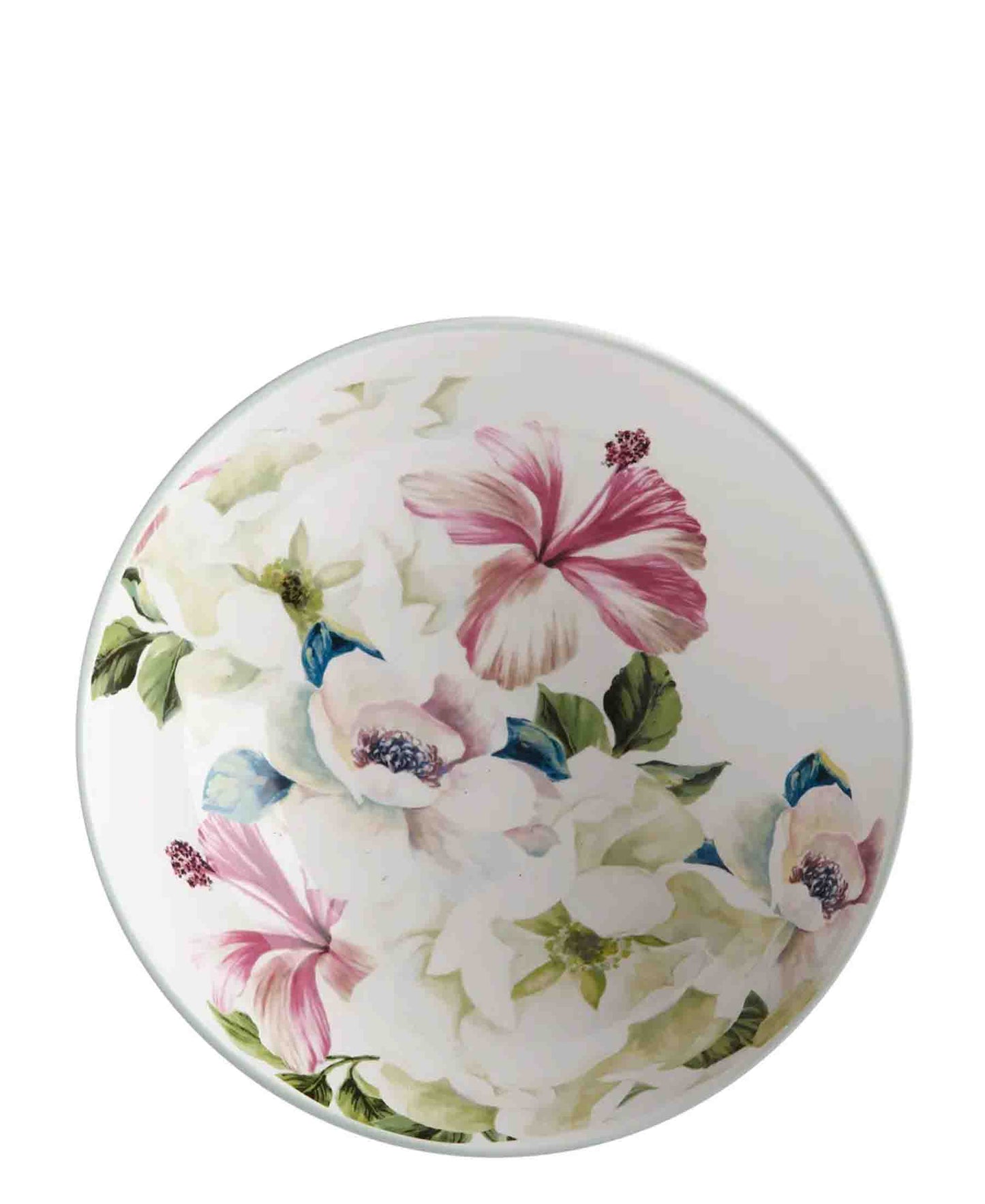 Casa Domani Magnolia Round Bowl 31cm - Green