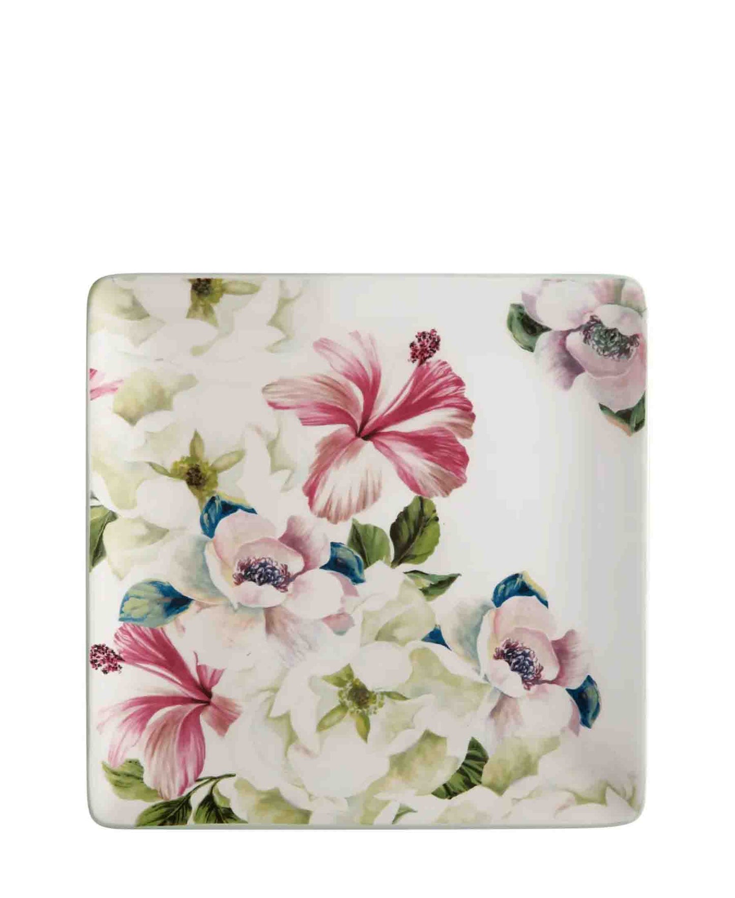 Casa Domani Magnolia Square Platter 32cm - White