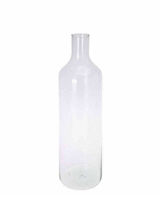 Urban Decor 53cm Recycled Glass Vase - Clear