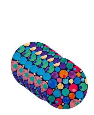 Maxwell & Williams Rainbow Ceramic Coaster 10cm - Assorted