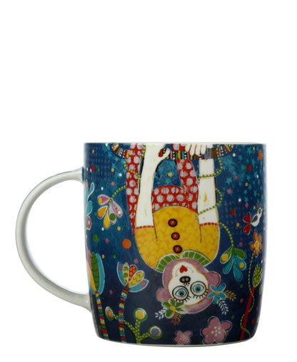 Maxwell & Williams Donna Sharam Rainbow Jungle Mug 370ML - Blue