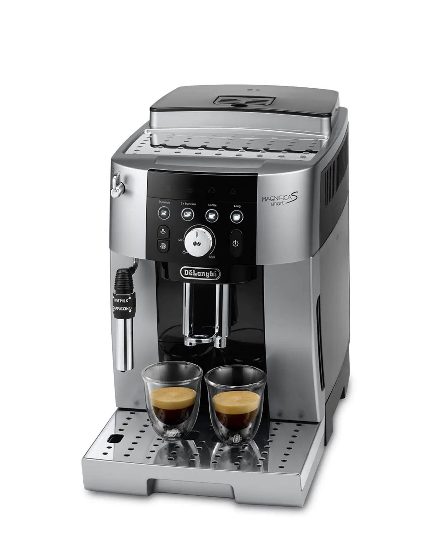 DeLonghi Magnifica S Smart Espresso Machine - Silver & Black